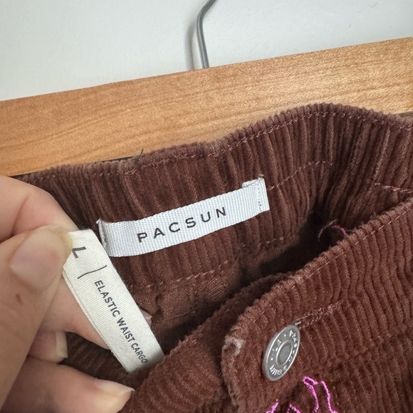 Pacsun cargo Corduroyed heart pants - Picture 3 of 6